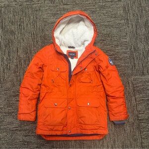 Lands End boys explorer expedition Hooded Jacket M 10/12